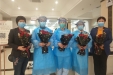 济南市口腔医院三八节鲜花送巾帼