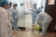 济南市口腔医院特诊科进行医疗废物泄露演练