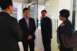 中华口腔医学会正畸专委会候任主委金作林教授参观济南市口腔医院