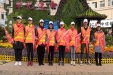 济南市口腔医院临床一支部志愿执勤传递文明交通理念