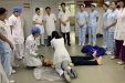 济南市口腔医院正畸科进行急救（心肺复苏）培训