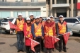 市口腔机关党团支部交通志愿者服务为创城添彩