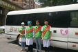 市口腔爱牙直通车携“微笑行动”志愿服务队走进康桥颐城社区