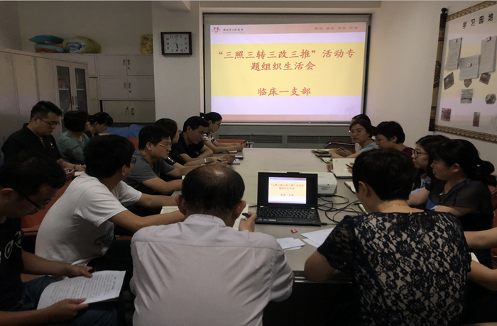 “三照三转三改三推“活动专题组织生活会