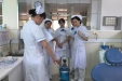 市口腔组织修复科医务人员进行吸氧术培训