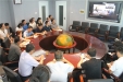 市口腔组织收看市卫计委警示教育大会暨“三照三转三改三推”活动动员视频会议