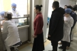 市口腔检验科首次为医院职工进行血液检验健康体检