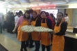 市口腔修复工艺科“庆三八包饺子”比赛获得第一名