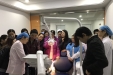 市口腔医院儿童口腔医学中心进行治疗椅培训