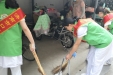 市口腔正畸医护人员与春元里社区进行文明共建活动