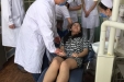 市口腔特诊科进行“患者坠椅跌倒”应急演练