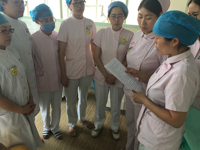 张立霞副主任对演练人员现场点评