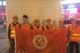 市口腔医院组织青年志愿者参与“我爱泉城 文明出行”服务活动