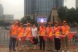 市口腔机关支部参与“我爱泉城 文明出行”志愿者服务