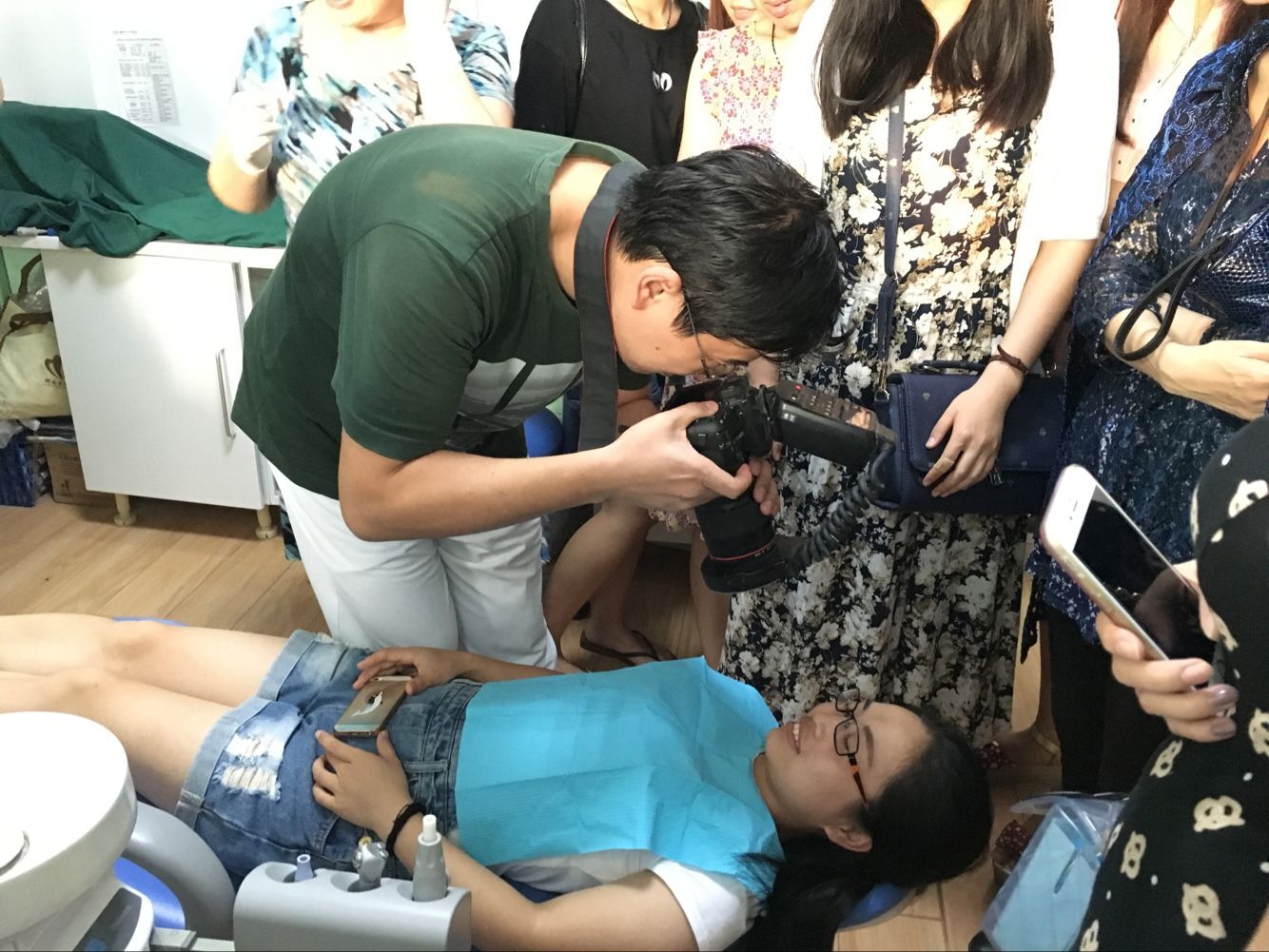 学员现场实践