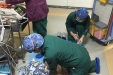 市口腔医院进行心肺复苏应急演练