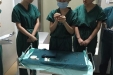 市口腔医院麻醉科（手术室）举办“穿针引线”培训考试