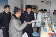 市中区药监局到市口腔医院督导检查