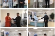 市口腔医院院长杜毅为单身留济职工送上除夕水饺