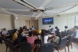 市口腔医院机关党支部组织学习观看党史教育影片《血沃春华》