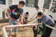 市口腔医院盘点防汛物资，为防汛工作做准备