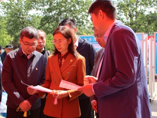 健康普法惠民生 爱心义诊暖民心——我院参加2025年山东省暨济南市卫生监督宣传月活动启动仪式