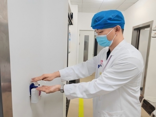 济南市口腔医院医学影像科开展手卫生规范化培训活动