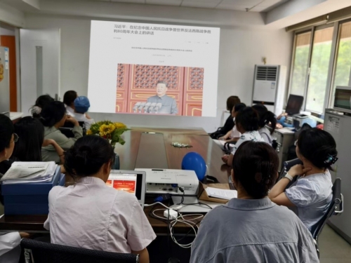 济南市口腔医院团委组织各团支部开展专题学习活动