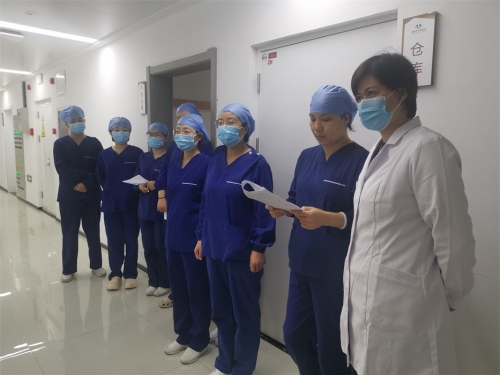 市口腔医院以练筑防 开展特殊感染器械应急处置演练